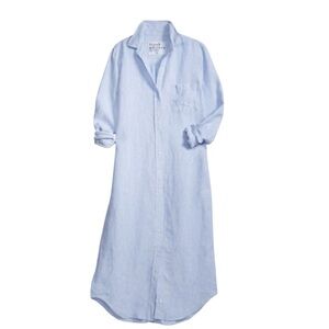 Frank & Eileen Rory Maxi Dress - Classic Linen - French Blue - New